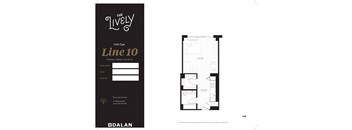 S1 Floor Plan at The Lively, Jersey City, NJ 07302