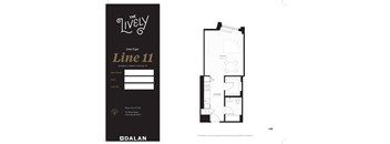 S2 Floor Plan at The Lively, Jersey City, NJ