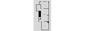 2 Bed 1 Bath
