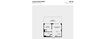 1 Bed 1 Bath Terrace