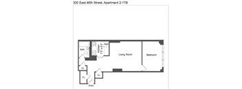 B Line 1 Bed 1 Bath