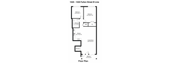 B Line 2 Bed 1 Bath
