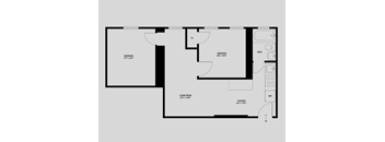 2 Bed 1 Bath