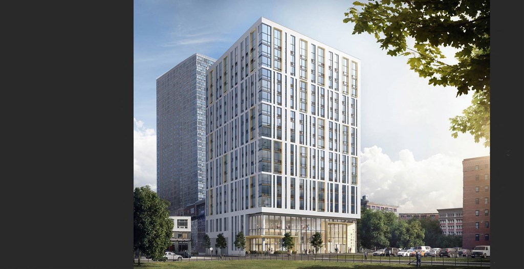 Building Exterior at The Lively, Jersey City, NJ