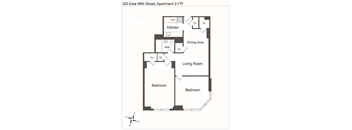 F Line 2 Bed 1 Bath