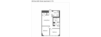 G Line 2 Bed 1 Bath