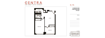 2 Bed 1 Bath