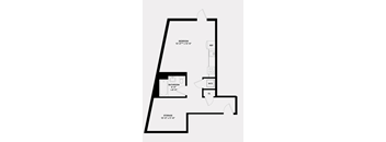 R Line Studio 1 Bath