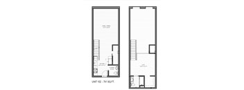 floor plan of 55 north luxury apartments to rent in the north end of boston at The 22 Apartments, St. Louis, MO