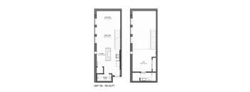 floor plan of 55 north luxury apartments to rent in the north end of boston at The 22 Apartments, St. Louis, MO 63103