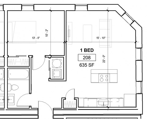 the floor plan for a small floor plan of a house