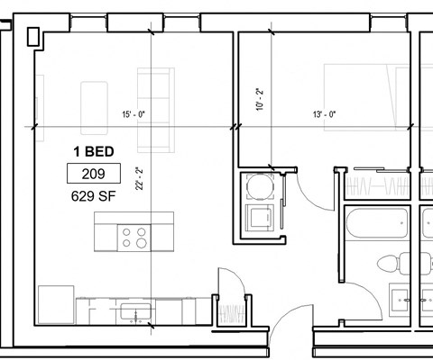 the floor plan for a small floor plan of a house