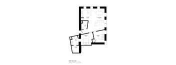 a floor plan of a house with two stories and a loft