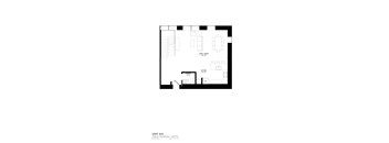 a black and white diagram of a floor plan of a house