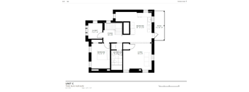 the floor plan of unit c the residences