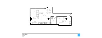 Crown Floor Plan at The Draper, St Louis, Missouri