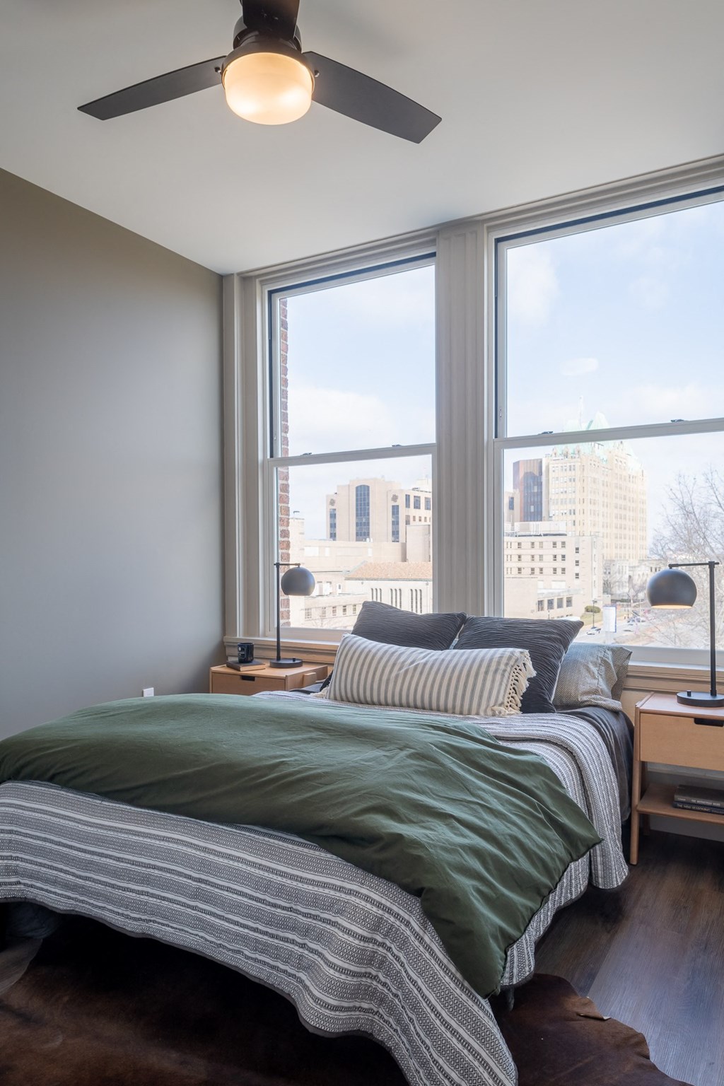Well Appointed Bedroom at The Nicholas, Missouri, 63104
