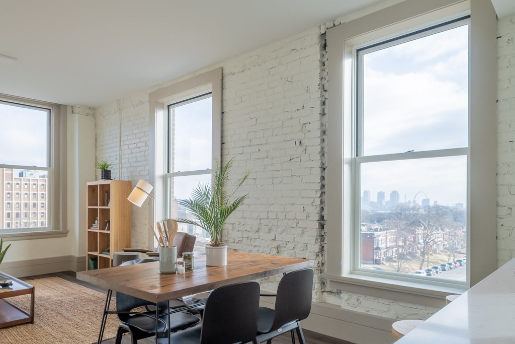 Elegant Dining Room at The Nicholas, St Louis, MO, 63104