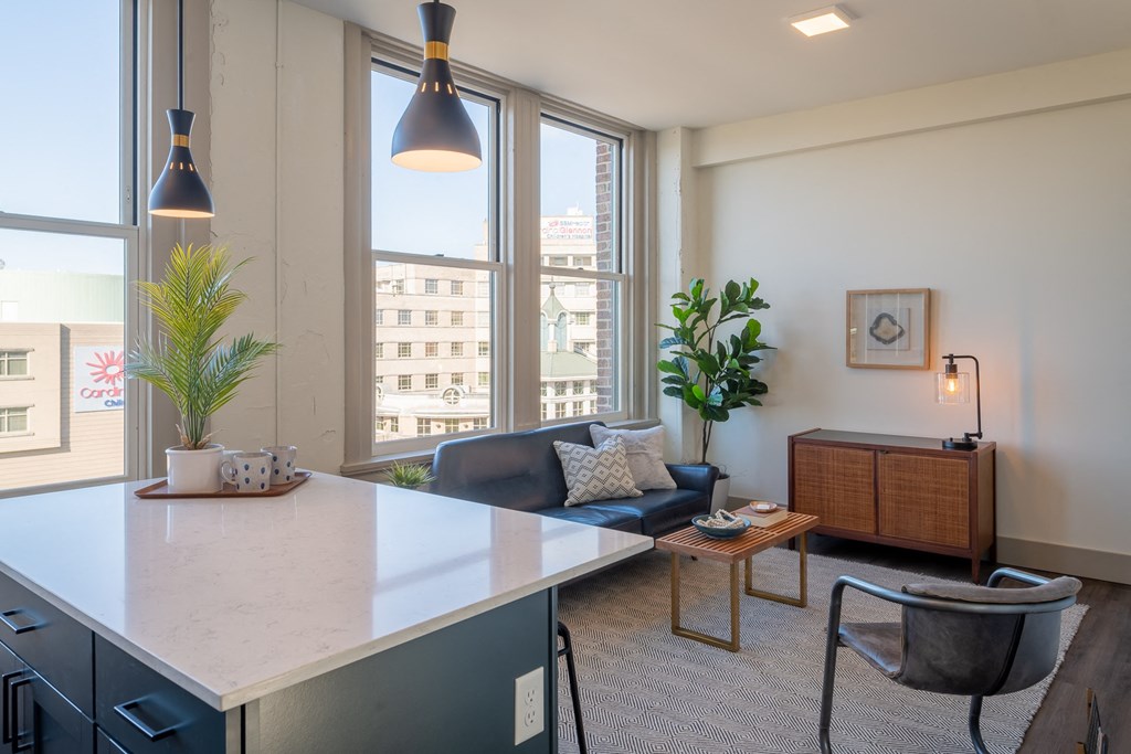 Dining And Living Room at The Nicholas, Missouri, 63104