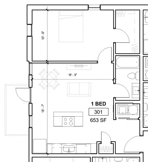 a floor plan of a small house