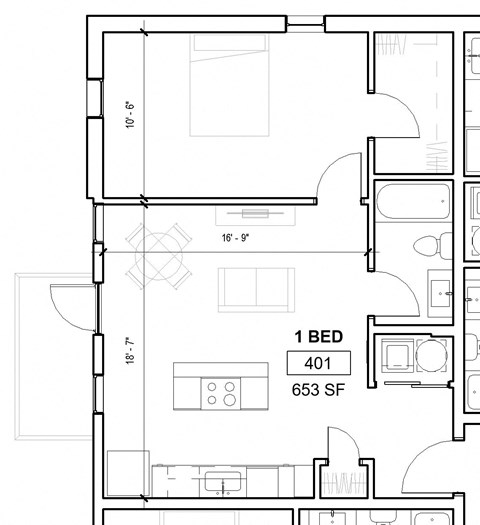 a floor plan of a small house