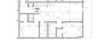 the floor plan of the first floor