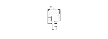A floor plan of a house with rooms labeled.