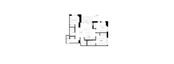 A floor plan of a house with labeled rooms such as "Kitchen" and "Bedroom 3".