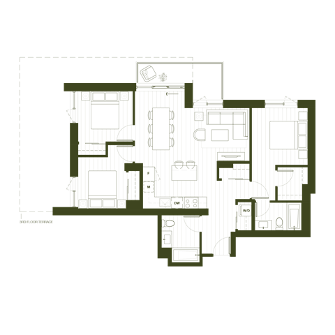 1441 St Georges Avenue Studio-3 Beds Apartment for Rent - Photo Gallery 23