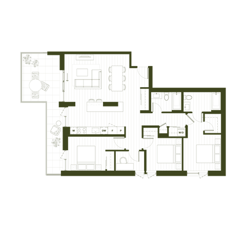 1441 St Georges Avenue Studio-3 Beds Apartment for Rent - Photo Gallery 31