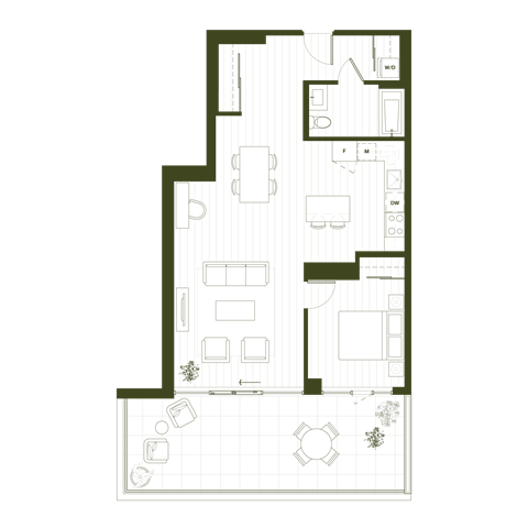 1441 St Georges Avenue Studio-3 Beds Apartment for Rent - Photo Gallery 36