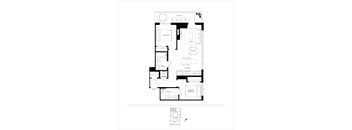 A black and white image of a floor plan for a two-story home.