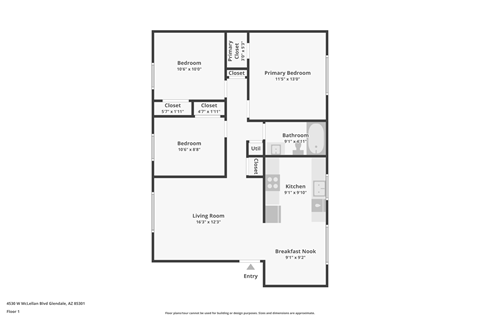 this floor plan is an approximation and may not include the most recent information