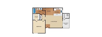 Floorplan B (1x1)