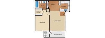 Floorplan C (1x1)