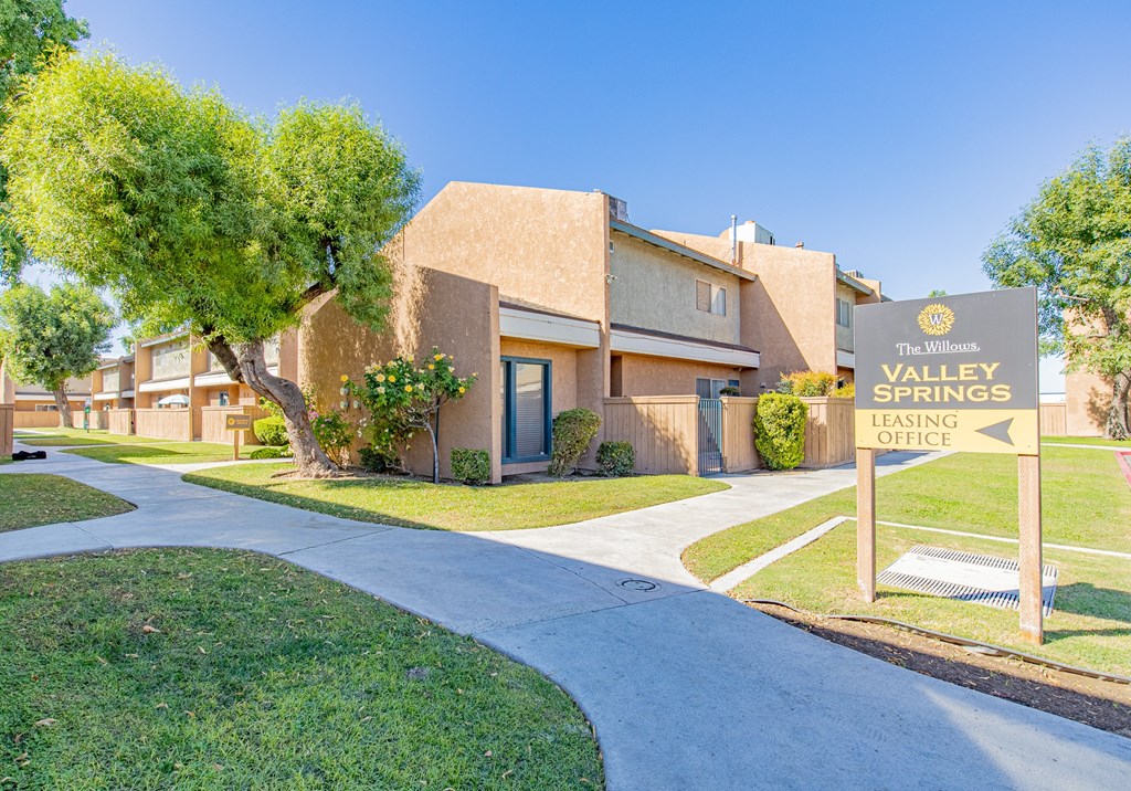 the preserve at valley spring apartments sign in front of building