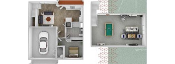 1 bedroom + Loft