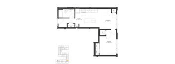 floor plan of the upper level of the house