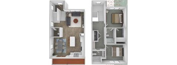 2-Bedroom Townhome