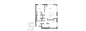 a floor plan of a house with a lot of windows