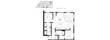 bedroom floor plan an in floor plan and elevation of a house