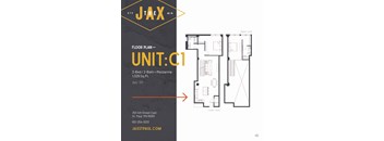 a floor plan of unit c