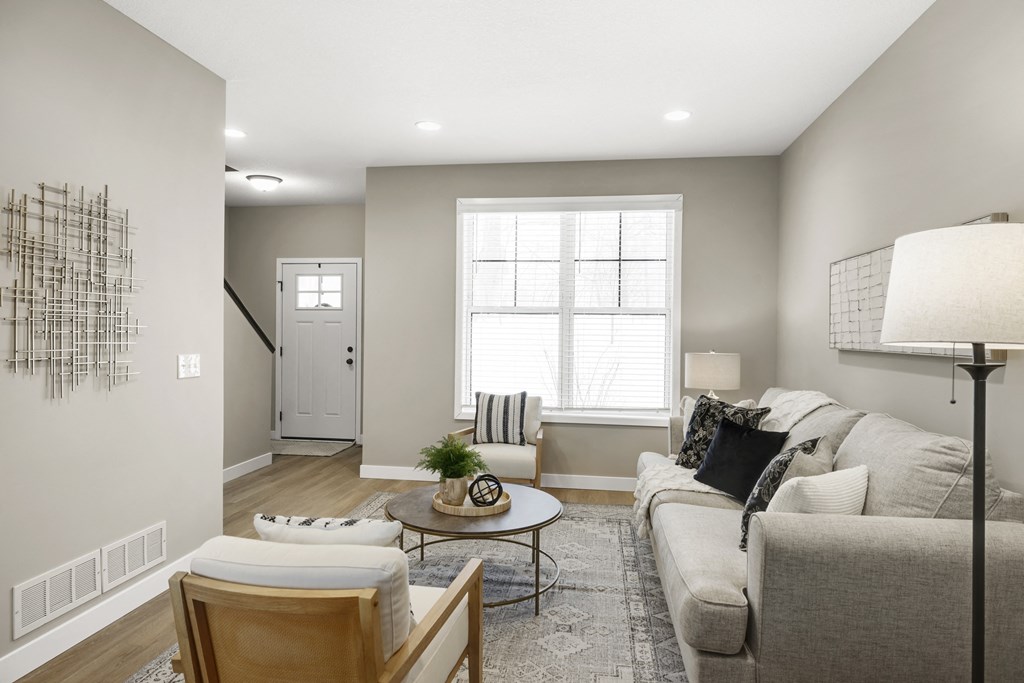 Bright and spacious living room