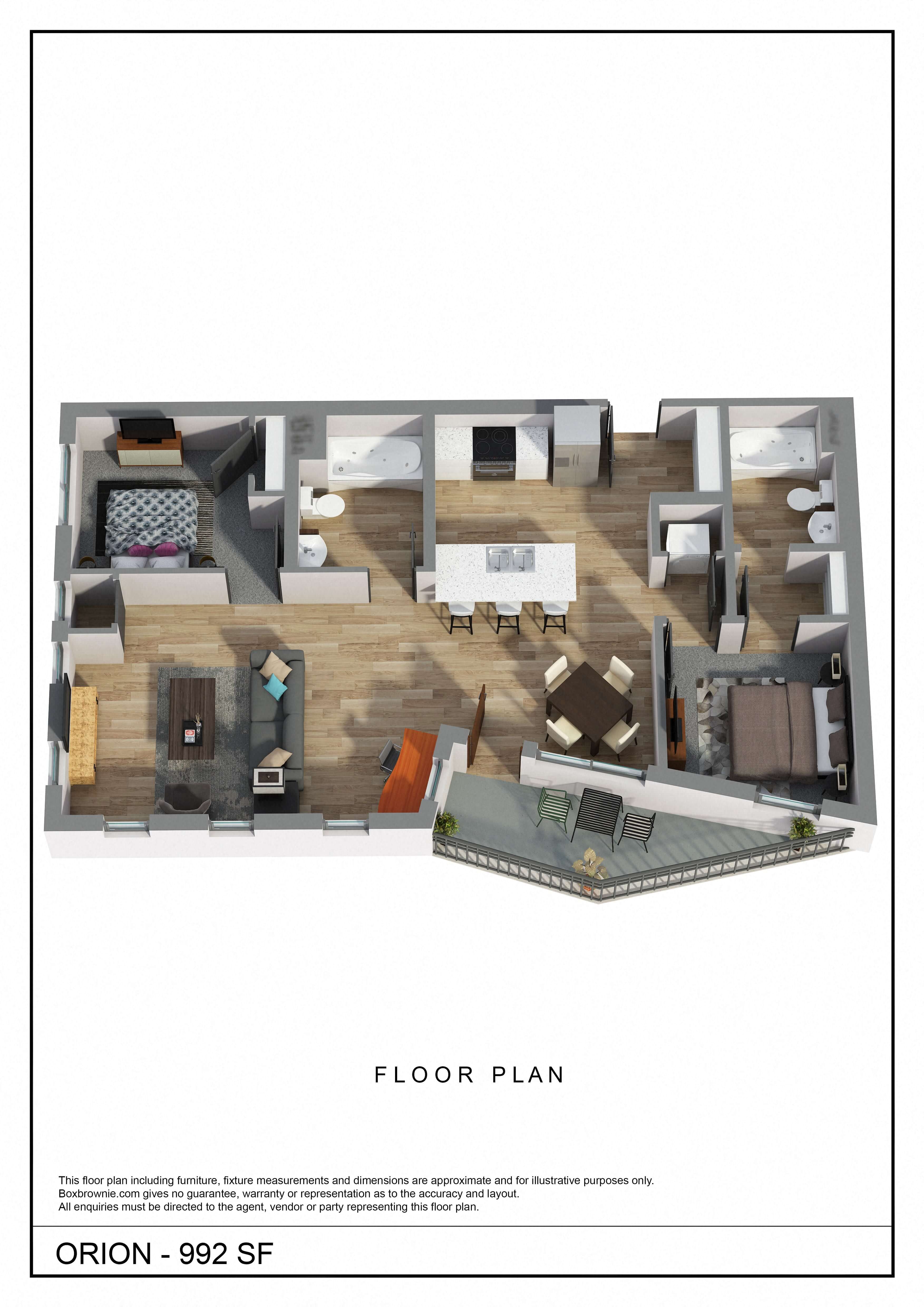 the fourth floor floor plan of the 920 sq ft