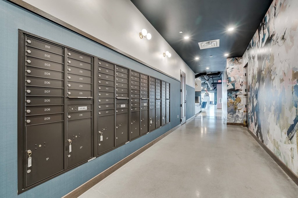 the locker room at the gym has plenty of lockers
