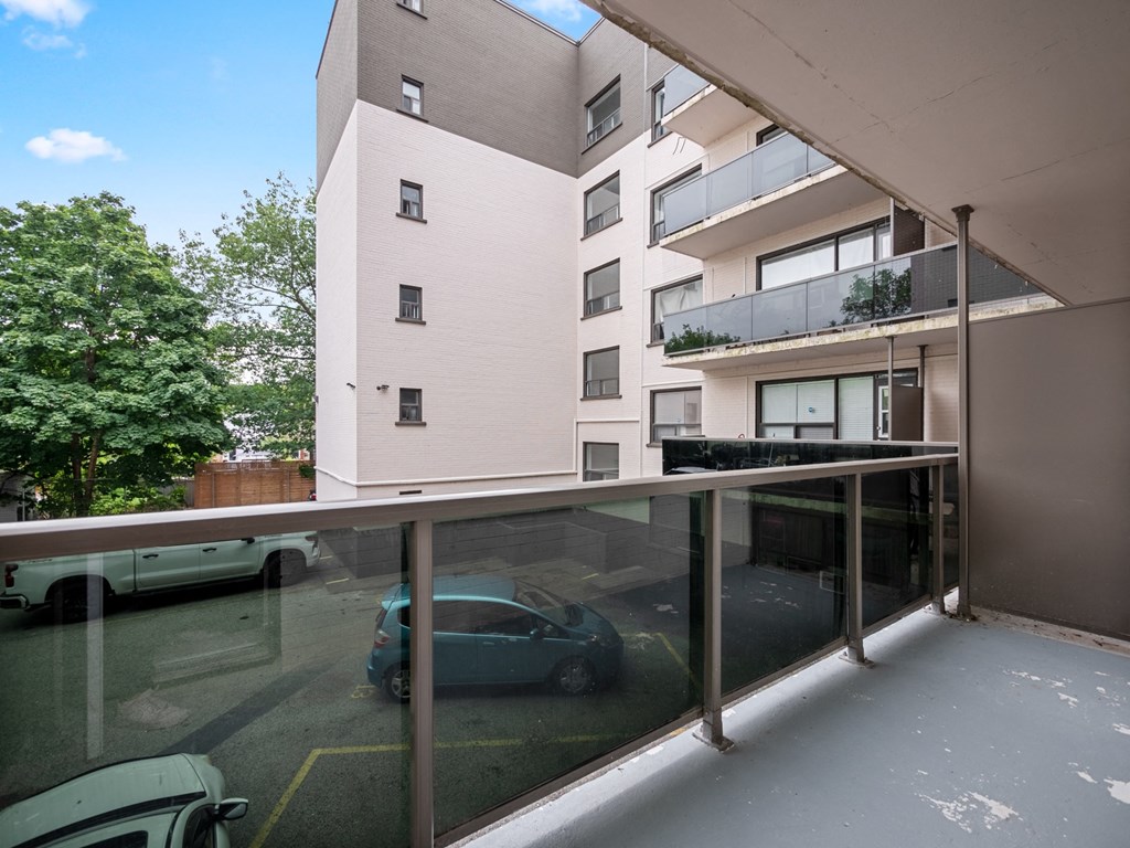 a view of the apartment from the balcony