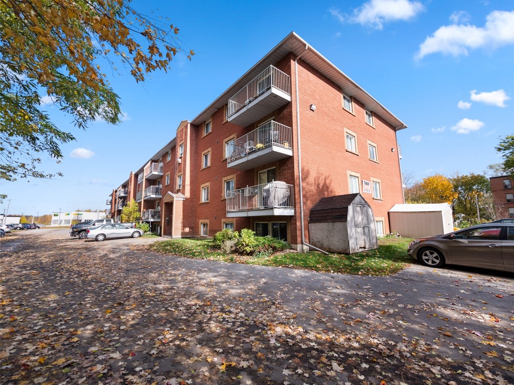 my apartment is on the top floor of this building