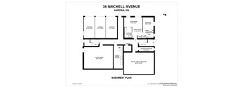 a floor plan for a house