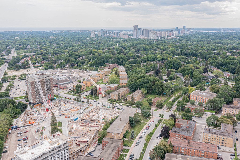 a view of the city of boston from the top of the prudential tower