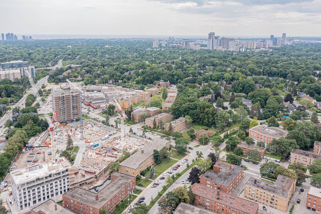 arial view of the city of minneapolis